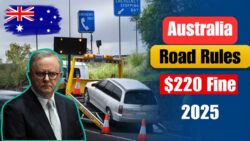 Australia Road Rules 2025 Bring $220 New Fine – Drivers Warned About Surprise Penalty Changes!