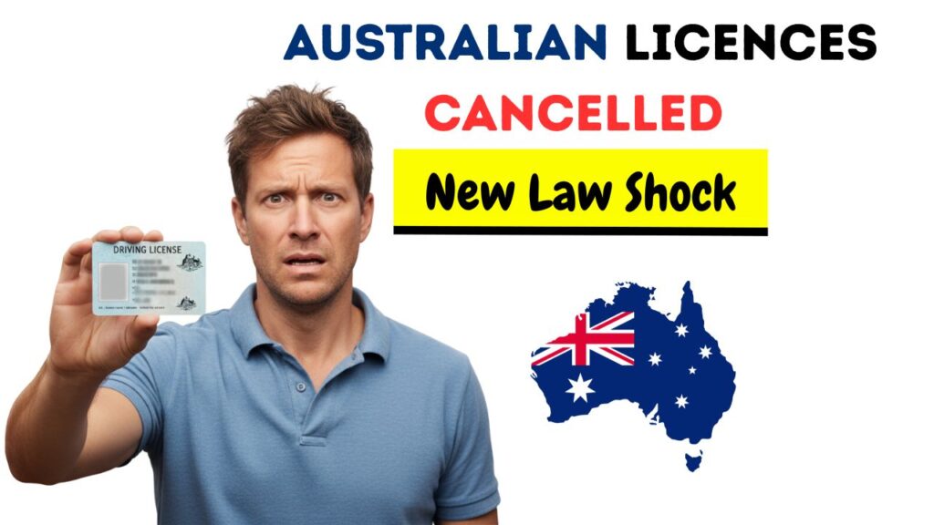 Australian Licences Cancelled