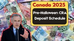 Pre-Halloween CRA Direct Deposit Payments 2025 – Full List of Benefits Depositing Before October 31