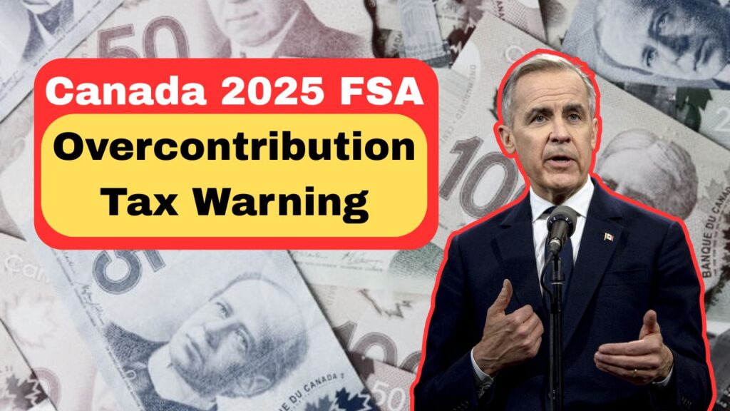 FSA Overcontributions CRA Tax Penalty 2025