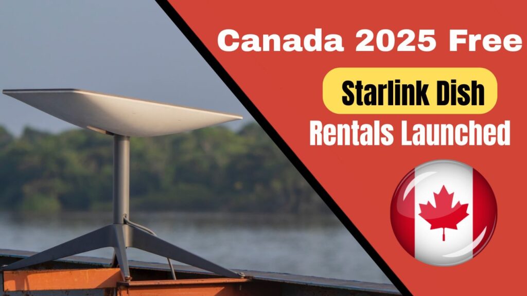 Free Starlink Dish Rentals Across Canada