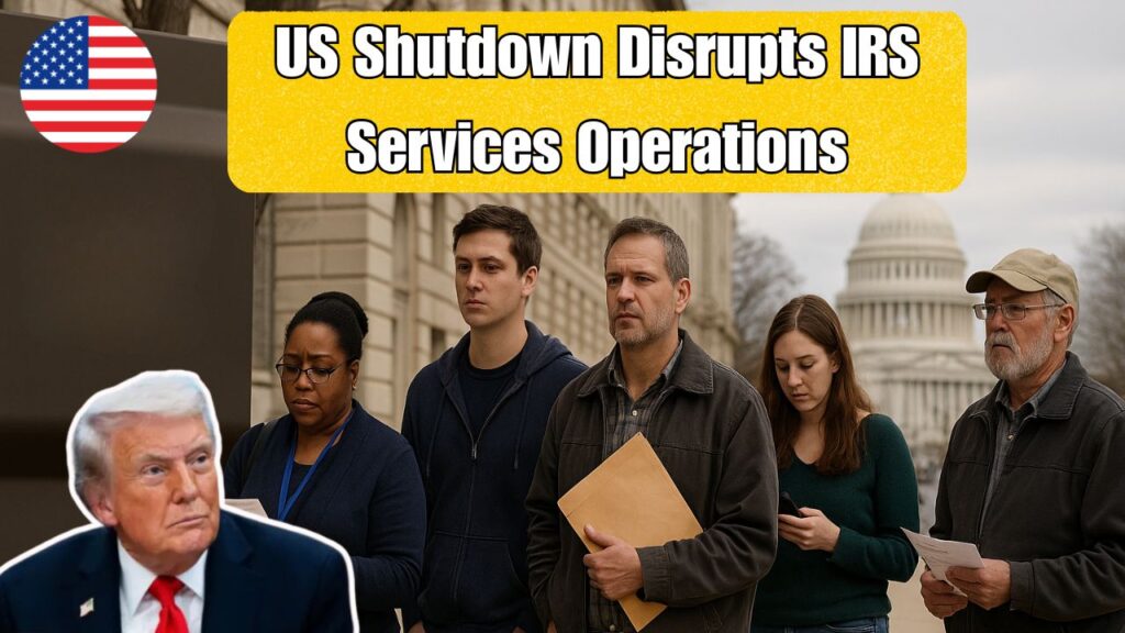 IRS Operations Hit by US Government Shutdown
