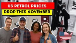 US Petrol Price Drop : Fuel Set to Fall by $0.30 per Litre in November 2025 – Check New Pump Rates